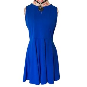 Blue Gianni Bini Cutout Dress